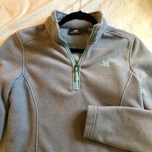 New balance fleece half-zip pullover